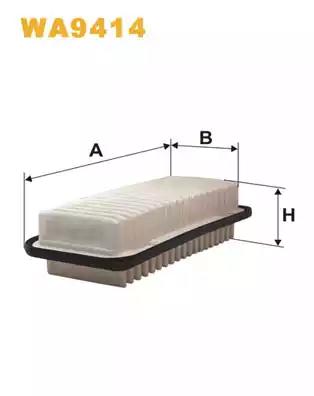 Повітряний фільтр WA9414 WIX FILTERS