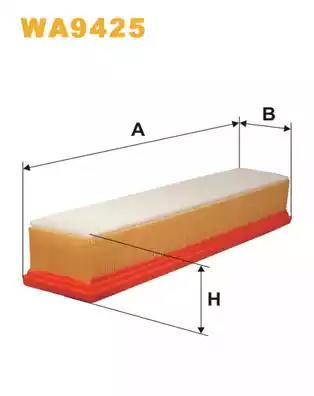 Повітряний фільтр WA9425 WIX FILTERS