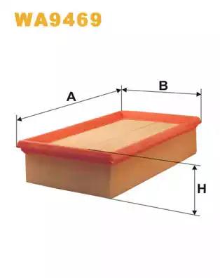Повітряний фільтр WA9469 WIX FILTERS