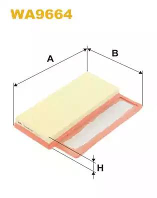 Фильтр воздушный WA9664 FILTRON