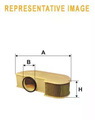Фільтр повітряний WA9765 WIX FILTERS