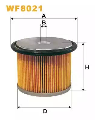 Фільтр паливний WF8021 WIX FILTERS