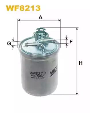 Фільтр паливний WF8213 WIX FILTERS