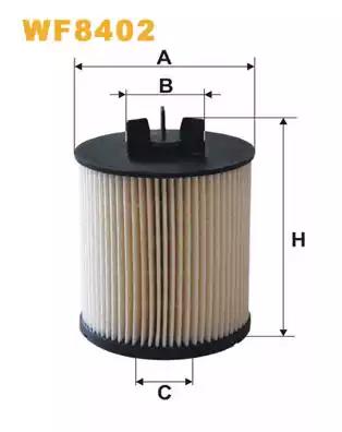 Фільтр паливний WF8402 WIX FILTERS