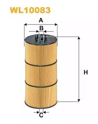 Оливний фільтр WL10083 WIX FILTERS