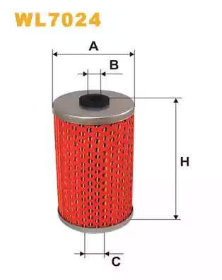 Масляний фільтр спортивний WL7024 WIX FILTERS