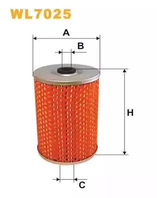 Масляний фільтр спортивний WL7025 WIX FILTERS