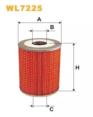 Оливний фільтр WL7225 WIX FILTERS