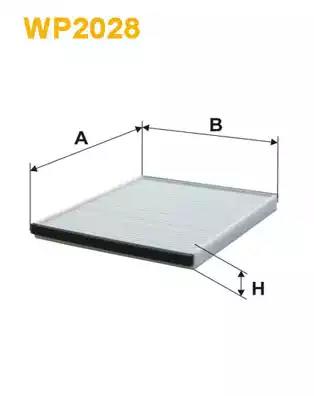 Фільтр салону WP2028 WIX FILTERS