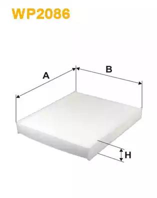 Фільтр салону WP2086 WIX FILTERS