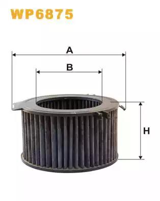 Фільтр салону WP6875 WIX FILTERS