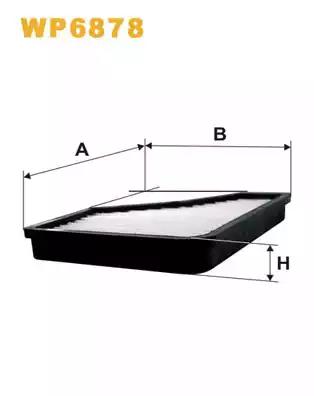 Фільтр салону wix wp6878 WP6878 WIX FILTERS