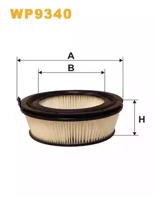 Фільтр салону wix wp9340 WP9340 FILTRON