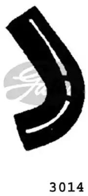 Шланг радіатора 3014 GATES