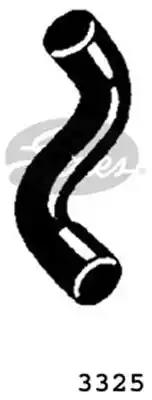 Патрубок gates 4275-13325 3325 GATES