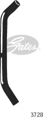 Шланг радіатора 3728 GATES