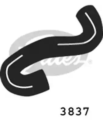 Шланг радіатора 3837 GATES