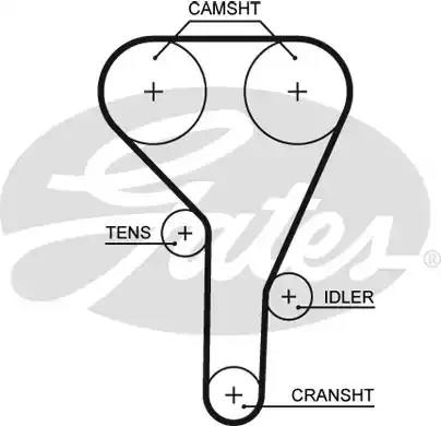 Ремень грм 5638XS GATES