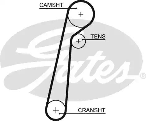 Ремень грм 5652XS GATES