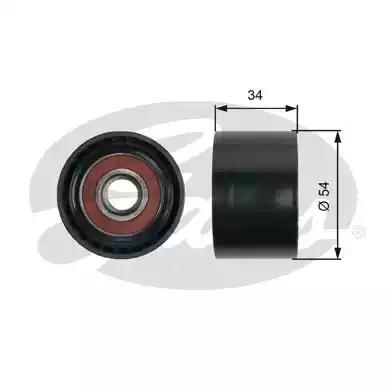 Паразитный / ведущий ролик поликлиновой ремень T36453 GATES