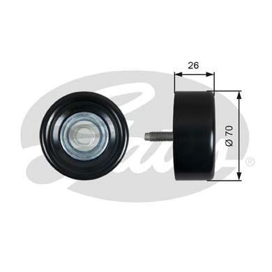 Паразитний / провідний ролик поліклиновий ремінь T36603 GATES