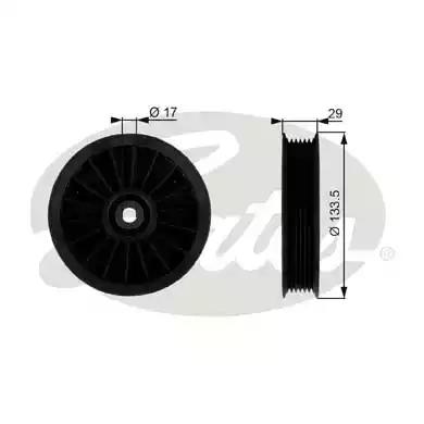 Ролик модуля натягувача ременя T38034 GATES