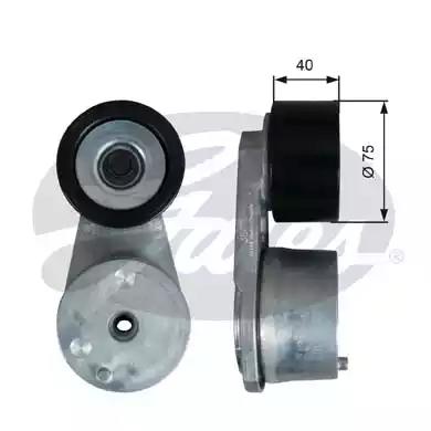 Натягувач клинового ременя T38607 GATES