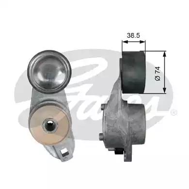 Натяжний пристрій, клиновий ремінь T38632 GATES