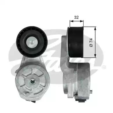 Натягувач клинового ременя T38710 GATES