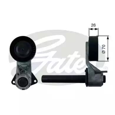 Натягувач поліклинового ременя T39203 GATES