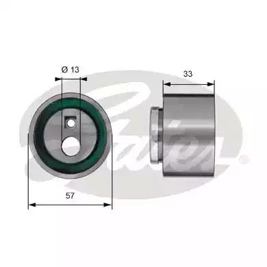 Натягувачі ролики приводу грм вир-во gates T41258 GATES