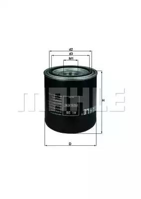 Al26     mahle AL26 MAHLE KNECHT