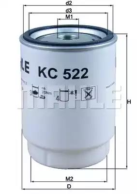 Kc522d     mahle KC522D MAHLE KNECHT