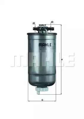 Фільтр паливний mahle seat KL1471D MAHLE KNECHT