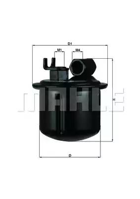 Aфільтр паливний mahle honda rover знято з виробництва KL183 MAHLE KNECHT