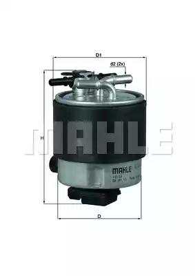 Фільтр палива KL44019 MAHLE KNECHT