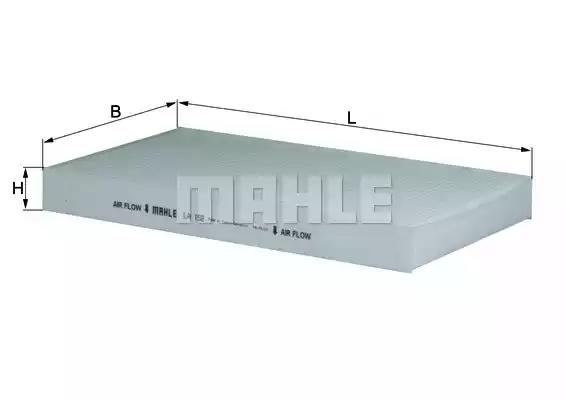 Фільтр, повітря у салоні LA152 MAHLE KNECHT