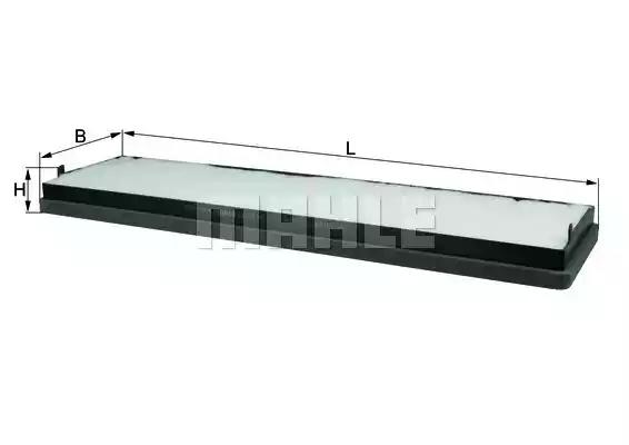 Фільтр, повітря у салоні LA581 MAHLE KNECHT