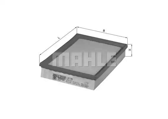 Фільтр, повітря у салоні LA99 MAHLE KNECHT