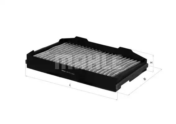 Фільтр, повітря у салоні LAK255 MAHLE KNECHT