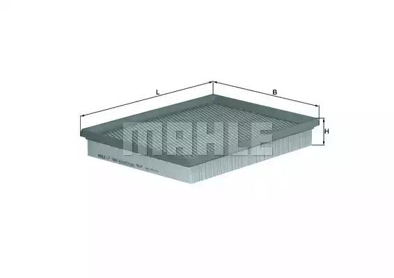 Фільтр повітряний LX1662 MAHLE KNECHT