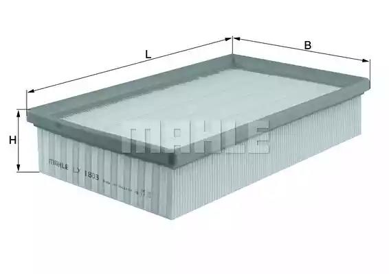 Aфільтр повітряний mahle volvo LX1803 MAHLE KNECHT