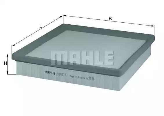 Фільтр повітряний bmw 1 f20/21/3 f30/31/4 f32/33/36 12- LX20773 MAHLE KNECHT