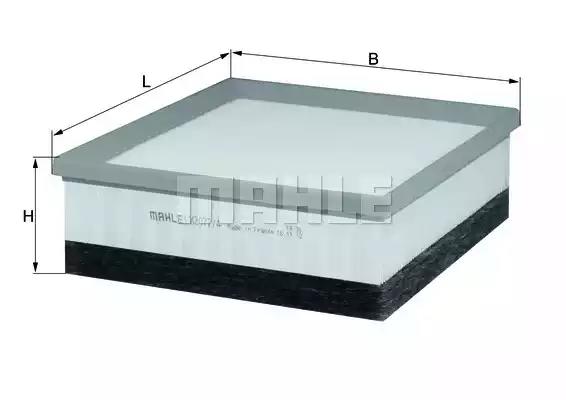 Фільтр повітряний LX20774 MAHLE KNECHT