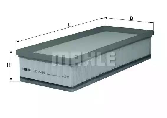 Повітряний фільтр LX3284 MAHLE KNECHT
