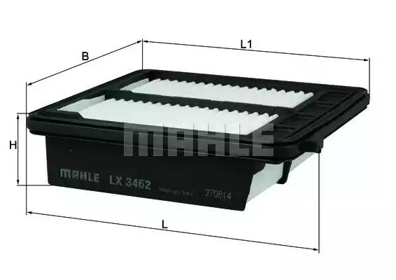 Воздушный фильтр LX3462 MAHLE KNECHT