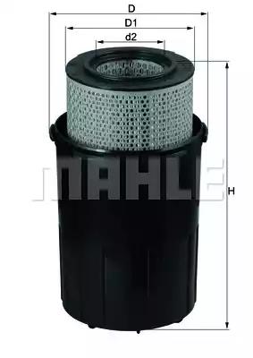 Повітряний фільтр LX388 MAHLE KNECHT