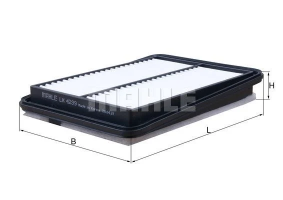 Фильтр воздушный mahle LX4239 MAHLE KNECHT