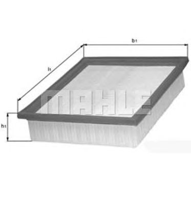 Фільтр повітряний e200/430 w210 9502 LX517 MAHLE KNECHT