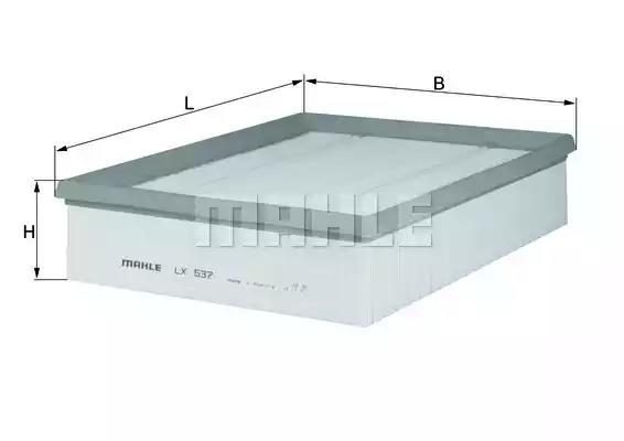 Фільтр повітряний t4 96-03 LX537 MAHLE KNECHT